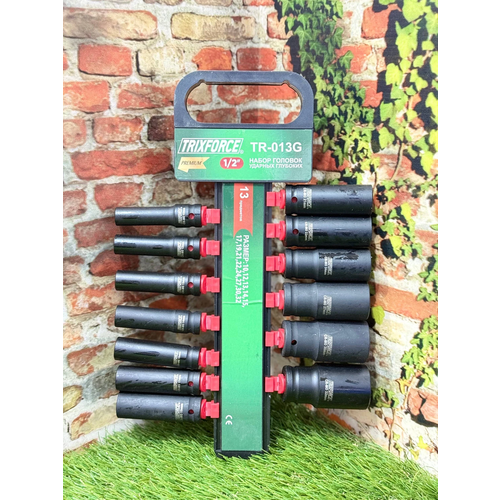 Набор ударных головок длинный TR-013 (13 PCS), изображение 1